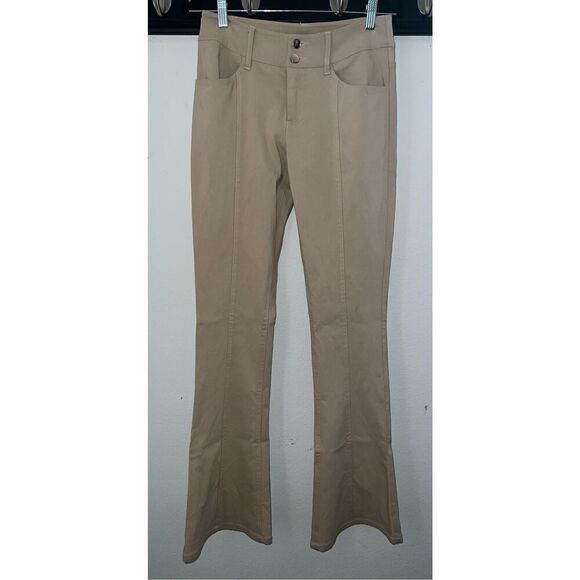 Hot Topic Beige Bootcut Pants (Med) - Picture 1 of 3